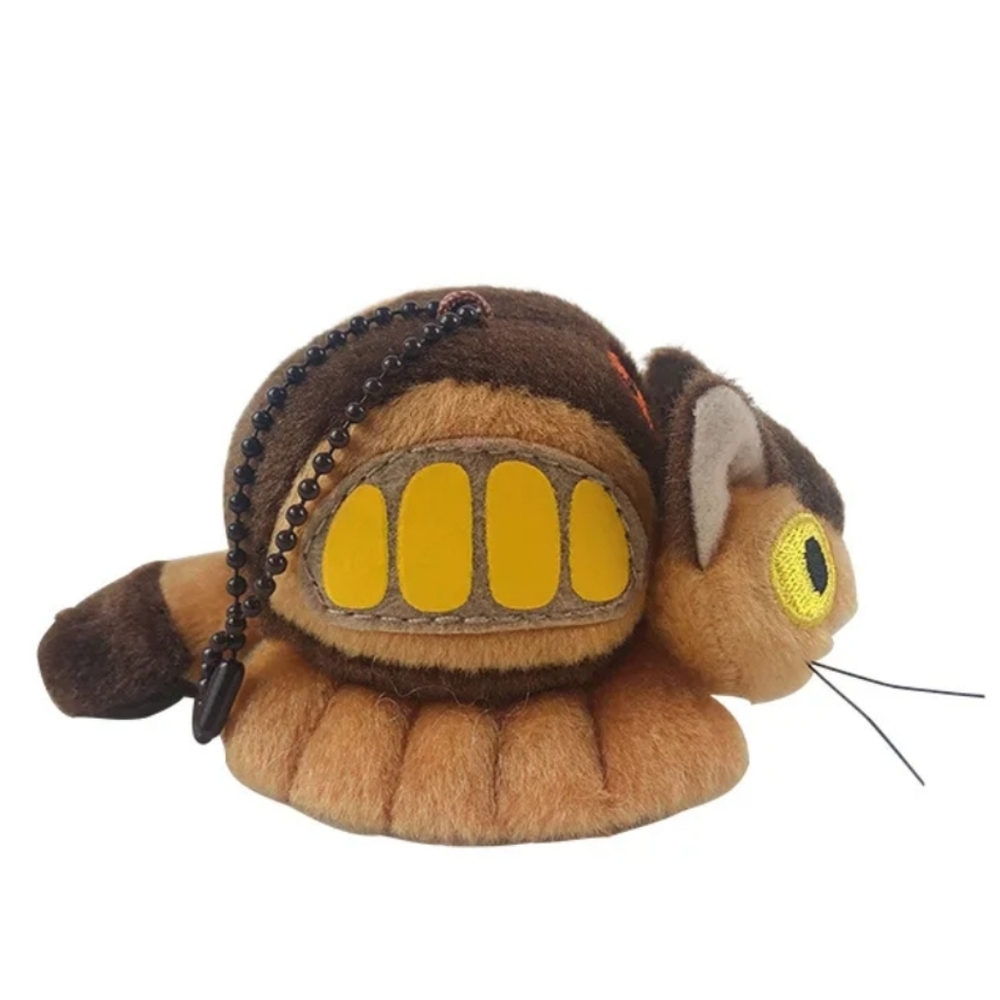 Totoro Catbus Plush Keychain - Picture 13 of 13